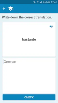 German-Portuguese Dictionary android App screenshot 3